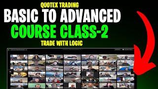 Binary option Basic To Advanced Course part 2 | Quotex | Trade With Logic |