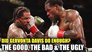 Did Gervonta Davis Do ENOUGH to BEAT Lamont Roach? • The GOOD, BAD & UGLY RECAP