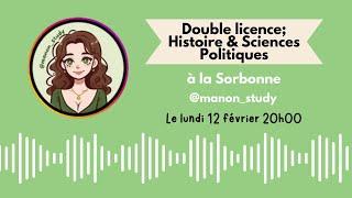 Double licence; Histoire & Sciences Politiques