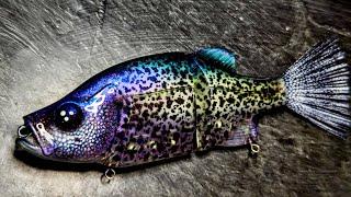 CRAZY CRAPPIE SWIMBAIT gets DESTROYED by BIG FISH!!