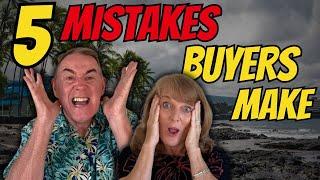 BUYING A HOME In HAWAII - 5 Common Buyer MISTAKES