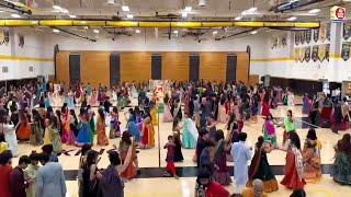 Grand Navratri Garba Celebration by IACFNJ Draws Thousands in South Brunswick