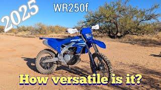 2025 Yamaha WR 250F test ride and review- good beginners dirt bike?