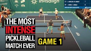 THE RESET: Breaking down the greatest match in Pickleball history (Game 1)