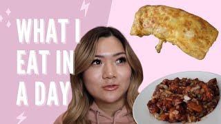 WHAT I EAT IN A DAY // EASY KOREAN + CHINESE RECIPES