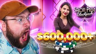 INSANE $600,000 BLACKJACK SESSION