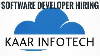 Kaar Infotech hiring 2022, 2023 For Software Developer #2023 #job #offcampusdrive #offcampus #viral