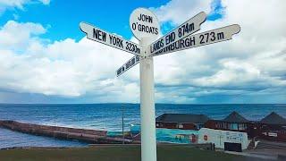 John O' Groats Harbour Walk, Scottish Countryside 4K