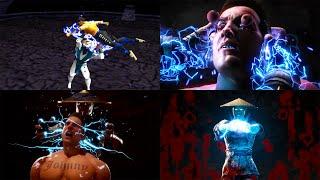 ALL of Raiden's Fatalities MK to MK1