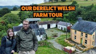 Tour our DERELICT 100+ year old Welsh farm + there’s a BIG development for the homestead! (ep.7)