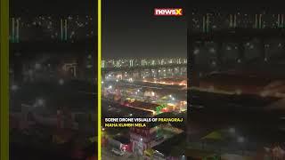 #watch: Drone Shots Capture the Magnificence of Prayagraj Maha Kumbh Mela 2025 | NewsX