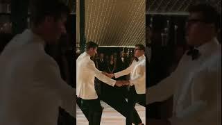 Cute gay couple wedding dance rehearsal #shorts #cuddle #cuddlebuddies #love #gaycouplevlogs