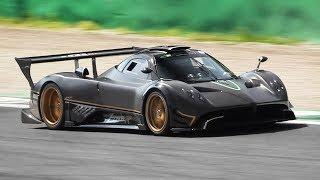 Pagani Zonda R, R Evo & Revolución PURE V12 Sound on Track!