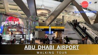 Abu Dhabi Airport - New Terminal A Walking Tour