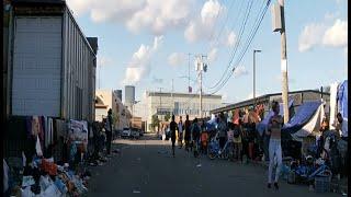 BOSTON DRUG/HOMELESS EPIDEMIC METHADONE MILE MASS AVE