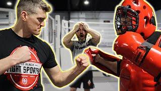 UFC Fighter vs FULL BODY ARMOR (Wonderboy & Icy Mike)