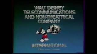 Walt Disney Telecommunications and Non-Theatrical Company International (probably late 80s)