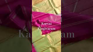 Korvai Kanjivaram Silk Saree