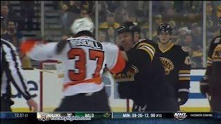 Jay Rosehill vs Shawn Thornton Apr 5, 2014