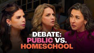 “DEBATE: Two Christian Moms On Public vs Homeschool.” - Heidi St. John & Katy Faust | The Spillover