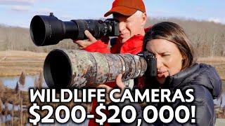 BEST WILDLIFE CAMERAS $200-$20,000