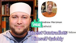 Arrogant Atheist Regrets Challenge and Runs Away in 5 Minutes!