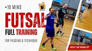 Game-Changing 10-Minute Futsal Drills: Perfect Your Passing & Technique!