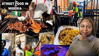 STREET FOOD TOUR IN ABEOKUTA NIGERIA | NIGHT LIFE IN NIGERIA | VLOG | Danica Kosy