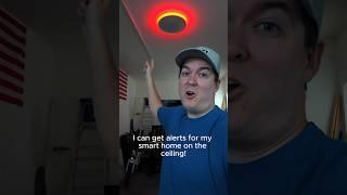 Smart ceiling light with a crazy feature