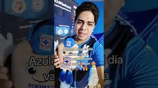 Azules Llegó el día vamos por la remontada todos juntos hoy 7:10 #cruzazul #parati #azules  #ligamx