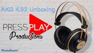 AKG K92 Unboxing