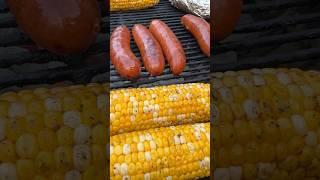 Ultimate BBQ Feast: Perfect Hot Links & Grilled Corn | Step-by-Step Guide #shorts