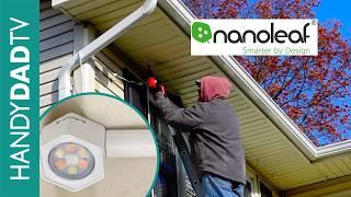 Nanoleaf Permanent Outdoor Lights Installation