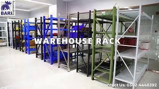 Factory Storage Rack | Commercial Racking System | Material Racking System | Racks in Gujranwala