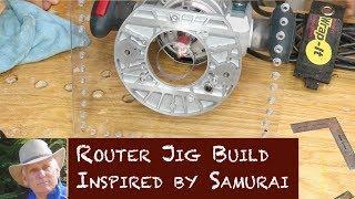 Samurai Carpenter Router Jig for Mortise and Tenons - A 3 Minute Overview