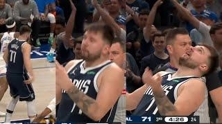 LUKA DONCIC IMMITATES LU DORT FLOPPING & MOCKS HIM! BEGGING REFS FOR FLOP! THEN DID THIS...