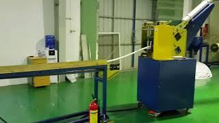 PE Foam Tube Extrusion Line from FOAMTECH KOREA