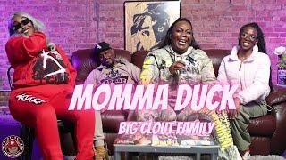 Momma Duck & BIG CLOUT FAMILY interview: FBG Duck, FYB J Mane, Lil Durk, DJU, FBG Butta +more #DJUTV