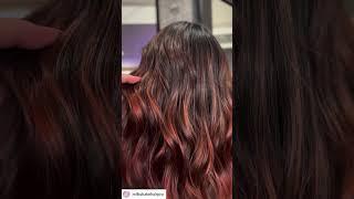 Shiny Vibrant Fall Hair Color Inspo! 