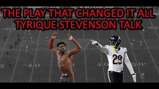 Chicago Bears The Play That Changed It All || Tyrique Stevenson