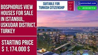 Bosphorus view houses for sale in Istanbul, Turkey