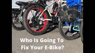 No one is talking about how no one will work on E-bikes