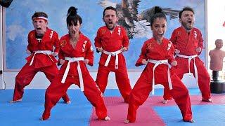 THE ART OF GROIN PULLING. TRYING MARTIAL ARTS!