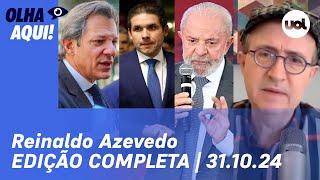 Reinaldo Azevedo: PT teme Lula fora de 2026; Haddad enfrenta resistência; Hugo Motta avança e +