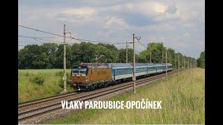 Vlaky / Trains Pardubice-Opočínek (CZ) 5.6 2024