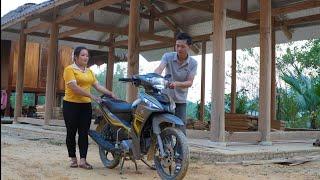 Hire a carpenter to beautify the house, Wish the family had a motorbike