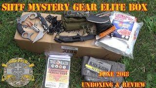 SHTF Mystery Gear ELITE Box - June 2018 Unboxing & Review