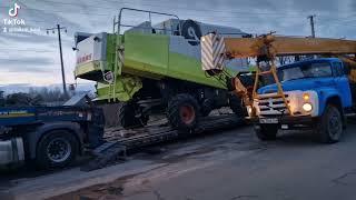 Claas Lexion 480 їде до нового власника