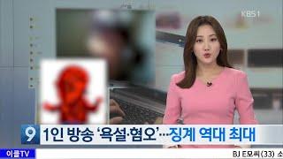 도 넘은 인터넷 방송, 이제는 규제가 필요하다