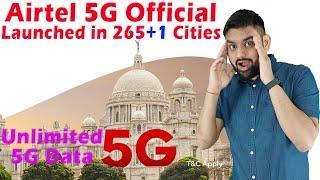 Airtel 5G Plus With Unlimited 5G Data to New City Official Launched in Kolkata ( West Bengal )